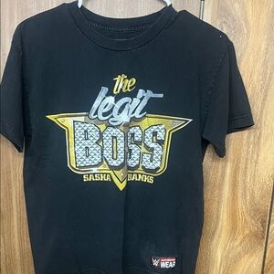 WWE Black and Gold Kids Tee
